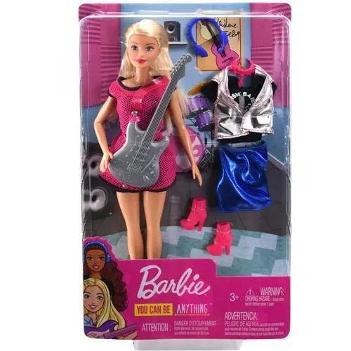 Mattel%20Barbie%20Doll%20Musician%20Career%20Outfit%20New%20Fashion%20Design%20for%20Girls%20Collectible%20Figure%20-%20Image%203