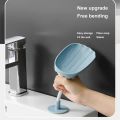 Wall-Mounted Countertop Dual-Purpose Soap Box.