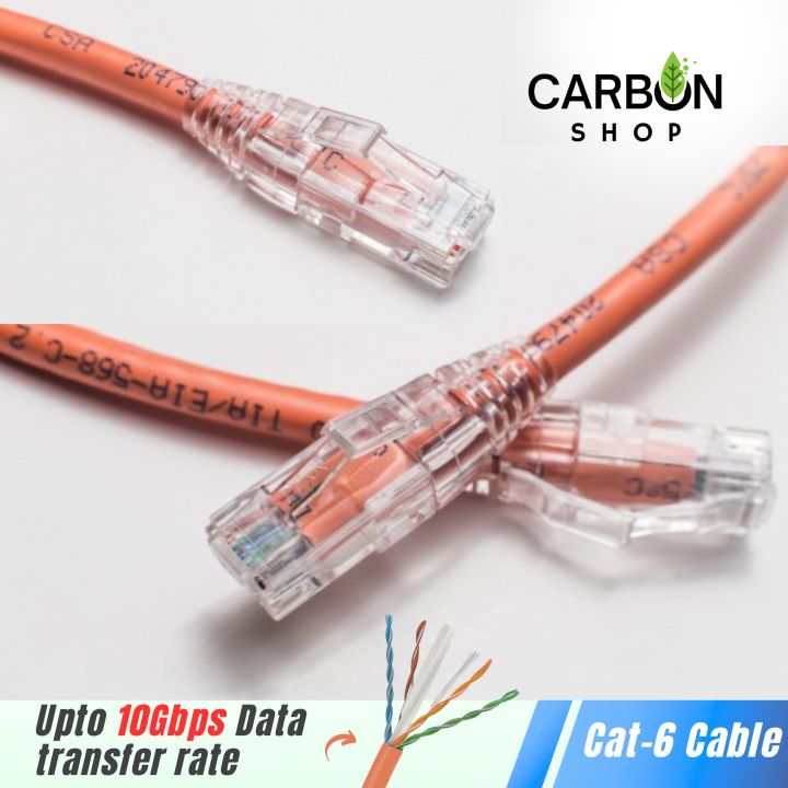 Orange%2015M%20Cat6%20Cable%20Gigabit%20Ethernet%20Network%20Internet%20Indoor%20LAN%20Cable%20RJ45%20Plug%20Connector%20Cat%206%20Cable%20for%20Gaming,%20Router,Computer%20-%20Image%203