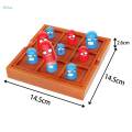 Tic TAC Toe Game Educational Board Game Family Games for Children 4~8. 