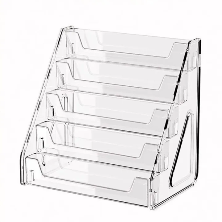 Multifunctional Counter Display Rack 5-Layer CD Rack, Album Display ...