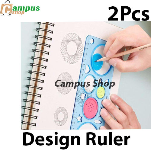 Design ruler/Drawing Box - 2 pieces (Original China Product)