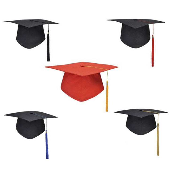 Academic%20Graduation%20Mortarboard%20Hat%20Cap%20with%20tassel%20Accessory%20Party%20Gifts%20New%20Fengshi%20-%20Image%202