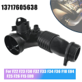 4X for F22 F23 F30 F32 F33 F34 F10 E84 F25 Turbocharger Intercooler Air Inlet Tube Air Intake Hose Pipe 13717605638.