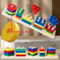 Wooden Sensory ToysToddlers Kids Baby, Toddler Stocking Stuffers Learning Toy Activities Puzzles. 
