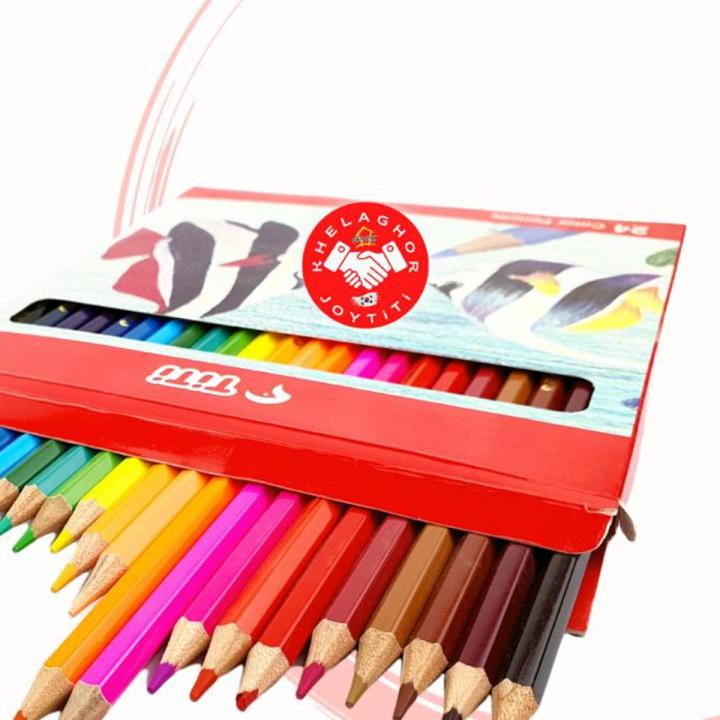 JoyTiti colour drawing pencils for kids 12mini, 12big, 24pcs( best for gift )