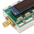 RF Programmable Attenuator, 0-31dB Adjustable Digital RF Attenuator Module 50 Ohm Impedance 1dB Step Back 5V with USB Cable for Analyzer.