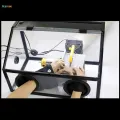 Transparent Acrylic Cover Dust Cage for Grinding Machine Grinding Table. 