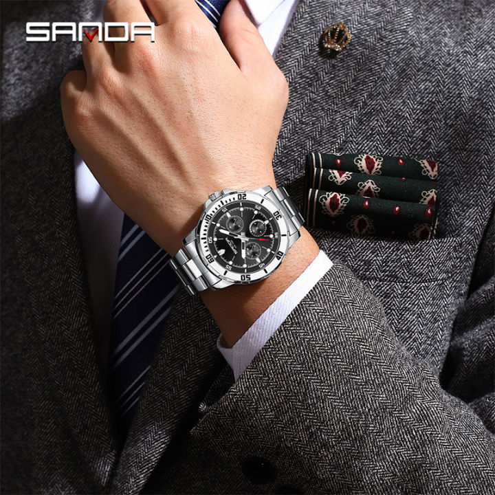 SANDA%20Simple%20Multi%20pointer%20Workplace%20Business%20Personalized%20Quartz%20Watch%20Successful%20Men's%20Watch%20SD3266-2%20-%20Image%2010