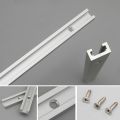 1Pcs Durable Slide Guide Rail T-Track T Slider Fixture Slot Slide 300-600mm T-Slot Track 19 Type 19x9.5mm Aluminium Alloy Woodworking Bench T Slot. 