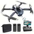 G.P.S Professional Drone Dual Camera 1080p Hd Wifi 5g Fpv Drone Dual Battery Case Brushless Motor. 