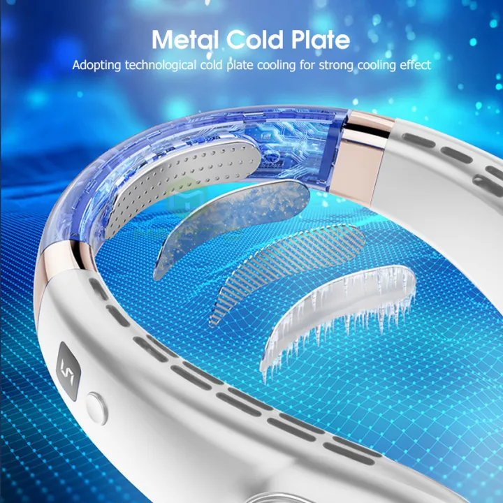 Maytto%20Hanging%20Neck%20Fan%20Mini%20Portable%20Fan%20Semiconductor%20Refrigeration%20With%20Digital%20Display%20Rechargeable%20Super%20Silent%20Neck%20Fan%20Leafless%20Fan%20Lazy%20Person%20Hanging%20Neck%20Fan%20-%20Image%205