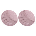 1/5Pair Invisibility Color Five Toes Forefoot Pad Women Nylon High Heels Orthotics Relieve Leg Pain Absorbs Shock Socks Toe Pad Half Insoles.