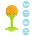 Fruit Shaped Silicone Baby Teether Non-toxic Safety Soft Teether for Baby Teething Relief Toddlers Baby Teething Toy Gift. 