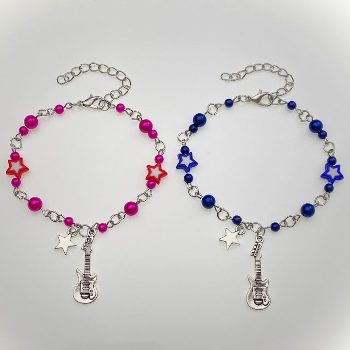 New%20Tredny%20Y2K%20Couple%20Bracelets%20TV%20Girl%20Matching%20Bracelets%20Who%20Really%20Cares%20Album%20Inspired%20Beads%20Bracelet%20Friends%20Jewelry%20Gift%20-%20Image%202