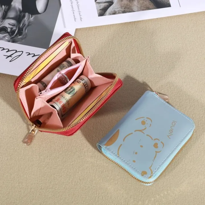 Original%20Madley%20Fashion%20Cute%20Short%20Girls%20Small%20Wallet%20Pu%20Leather%20Cute%20Bear%20Cartoon%20Pattern%20Zipper%20Mini%20Wallet%20-%20Image%205