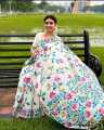 Indispensable -Quality And Durablity -Half silk afsan print saree for women Tangail Saree- Innovative Preferble - Low Hassle and Maintanance.