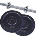 Dumbbell - 10kg - Black.