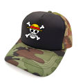 Monkey D Luffy Trucker Cap Men Anime One Piece Straw Hat Baseball Cap Cool Summer Unisex Mesh Net Caps. 