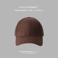 Korea Dongdaemun camel hat women's coffee soft top baseball cap cap men's brown knit hat beret.