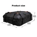 Waterproof Cargo Bag Car Roof Cargo Carrier Universal Luggage Bag Storage Cube Bag for Travel Camping with Anti-slip Mat. 