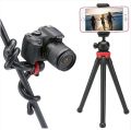 360 Degree Flexible TPR Mini Tripod Portable Octopus Tripod for Smartphone and Camera.