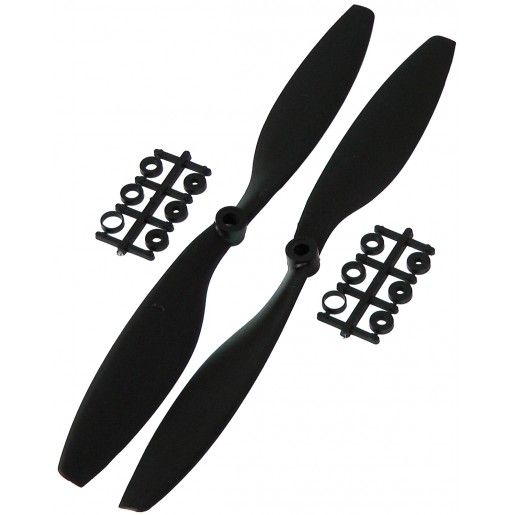 Propeller%20Pair%2010%C3%974.5%20CW/CCW%20%20(Black)%20for%20Drone%20-%20Image%203