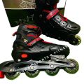 Inline Roller Skating Shoes - Size (39-42) - Black - Sports Alpha. 