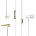 Rock Zircon Nano Stereo Earphone In Ear Headset With Micro 3.5mm In Balanced Immersive Bass Earphones for iPhone Samsung Hiaomi Huawei Vivo Oppo.