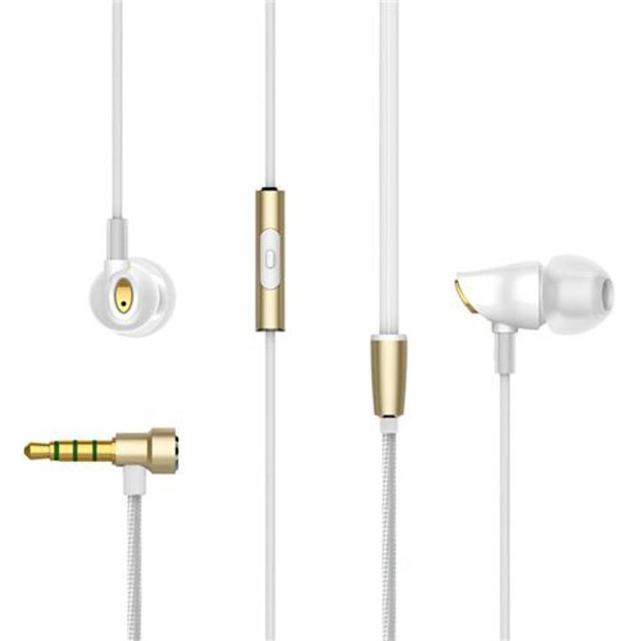 Rock Zircon Nano Stereo Earphone In Ear Headset With Micro 3.5mm In Balanced Immersive Bass Earphones for iPhone Samsung Hiaomi Huawei Vivo Oppo