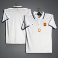 Spain 10 Football Jersey For Men - Half Sleeve Collar Polo t shirt - Spain 10 Jersey.