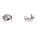 200 Silver Copper Round Cone Rivet Spike Studs Spots DIY Rock Punk 8mm. 