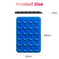 SeynLi Wall Phone Holder Silicone Suction Pad Mobile Phone Wall Stand Back Sticker Cup Washroom Smooth Wall Sticky Suction.