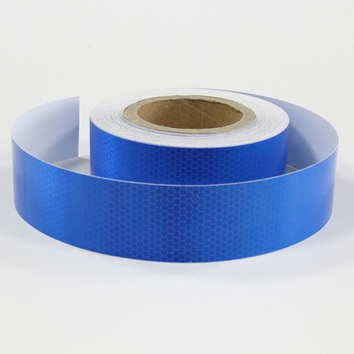 5cm%20Wide%20Reflective%20Tape%20Safety%20Warning%20Conspicuity%20Film%20Adhesive%20tape%202"%20width%20red%20white%20yellow%20blue%20green%20-%20Image%204