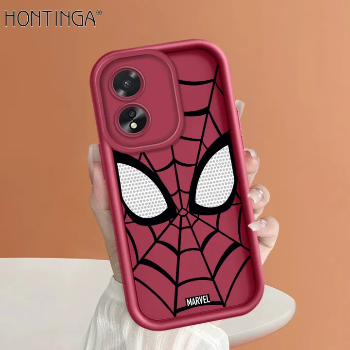 Hontinga%20for%20OPPO%20A18%20A38%20Back%20Cover%20Spider-Man%20Pattern%20Ladder%20Soft%20Camera%20Protection%20Rubber%20Phone%20Case%20-%20Image%202