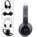 P47 Wireless Bluetooth Headphones - Foldable, TF-Card, Bass, Mic.