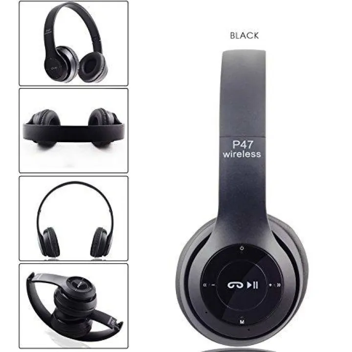 P47%20Wireless%20Bluetooth%20Headphones%20-%20Foldable,%20TF-Card,%20Bass,%20Mic%20-%20Image%203