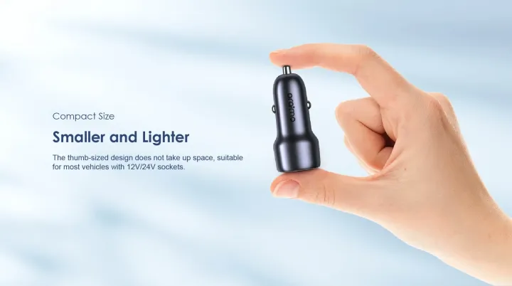 Oraimo%20Bullet%2048%2048W%20Dual%20Port%20Car%20Charger%20(OCC-73D)%20in%20Dark%20Chrome%20-%20Image%204