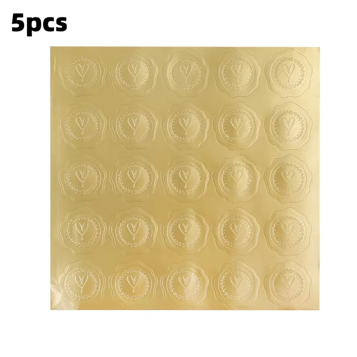 1/5/10pcs%20Embossed%20Heart%20Sticker%20Envelope%20Gift%20Wrap%20Self-Adhesive%20Seal%20Stickers%20Sticker%20For%20Wedding%20Party%20Invitation%20Decor%20-%20Image%209