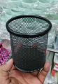 Metal Pen Holder Mesh Pencil Holder Desk Organizer For Office & Home Color-  Black (2 pcs). 