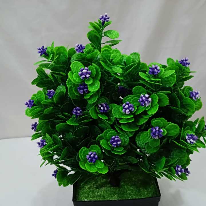 Artificial%20Flower%20Tree%20Minicape:%20New%20Green%20Mini%201Pc%20with%20Multiple%20Color%20Flowers%20for%20Restaurant%20Home%20Table%20Bonsai%20D%C3%A9cor,%20Plastic%20Tob%20-%20Image%205
