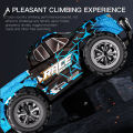 ZWN 1:16/1:20 2.4G Model RC Car With LED Light 2WD Off-road Remote Control Climbing Vehicle Outdoor Cars Toy Gifts for Kids. 
