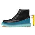 Men Boots Elevator Shoes Hidden Heels High Soft Leather Heightening Shoes For Man Increase Insole 10CM 8CM 6CM Warm Height Boots BunnyGarden.