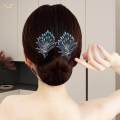 Hair Bun Effortlessly Fashion for Thin and Thick Hair Hair Accessories Feather.