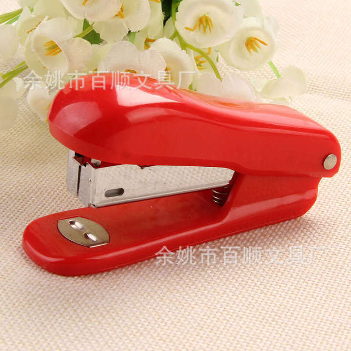 Office%20supplies%20business%20cute%20small%20staplers%20handheld%20stapler%20set%20-%20Image%203