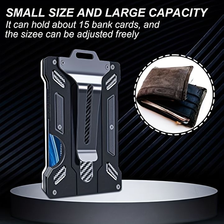RFID%20Metal%20Credit%20Card%20Holder%20Pack%20Men%20Wallets%20Transparent%20badge%20card%20bag%20Business%20Bank%20Case%20Aluminium%20Steel%20Minimalist%20Wallet%20-%20Image%204