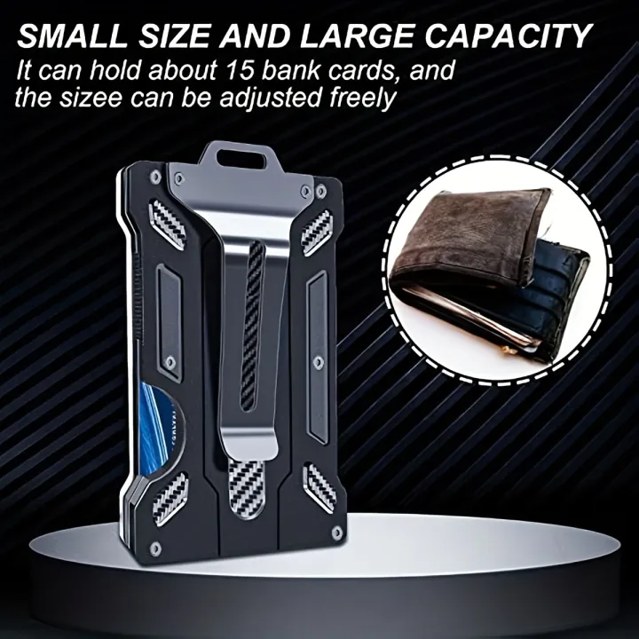 RFID%20Metal%20Credit%20Card%20Holder%20Pack%20Men%20Wallets%20Transparent%20badge%20card%20bag%20Business%20Bank%20Case%20Aluminium%20Steel%20Minimalist%20Wallet%20-%20Image%204