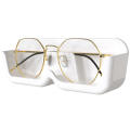 Glass Display Cabinet Glasses Storage Box Wall Mounted Sunglasses Storage Rack.