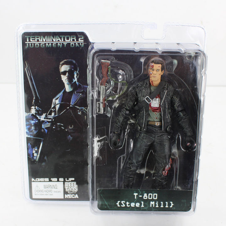 NECA%20The%20Terminator%20T-800%20T-1000%20Endoskeleton%20PVC%20Action%20Figure%20Collectible%20Model%20Toy%20Amour%20zii%20-%20Image%205