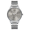 JUNYU fully automatic movement trend luminous waterproof men's watch stainless steel strap butterfly buckle men's watch business.